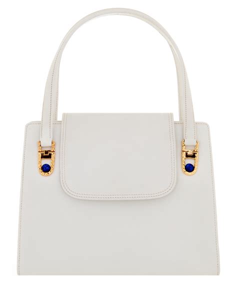 gucci handbag white|vintage white gucci handbag.